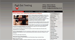 Desktop Screenshot of hampshire.pullouttesting.co.uk