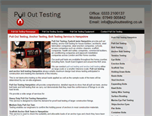 Tablet Screenshot of hampshire.pullouttesting.co.uk